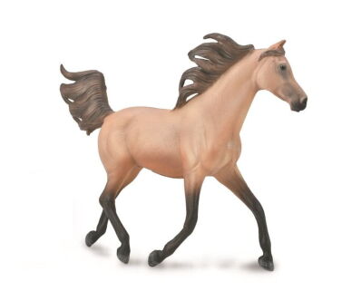 COLLECTA 88931 KOŃ PÓŁ-ARABSKI OGIER DUNSKIN DELUXE 1:12 W OPAKOWANIU / HALF ARABIAN STALLION DUNSKIN
