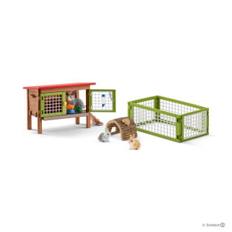 Schleich ZAGRODA DLA KRÓLIKÓW (Schleich 42420)