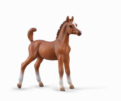 COLLECTA 88992 KOŃ ARABSKI ŹREBIĘ M / ARABIAN FOAL - CHESTNUT