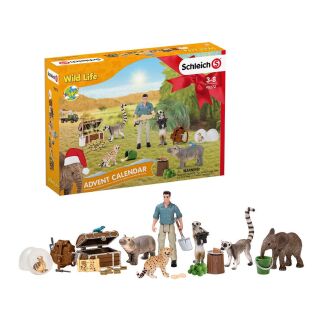 Schleich  KALENDARZ ADWENTOWY 2021 WILD LIFE (Schleich 98272)