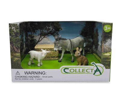 COLLECTA 84217 ZESTAW 4 ZWIERZĄT NA FARMIE W OPAKOWANIU