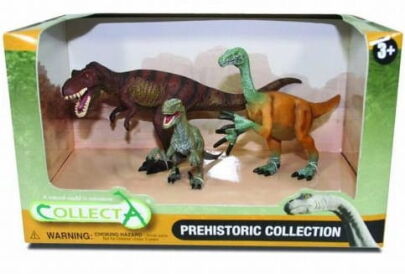 COLLECTA 89127 ZESTAW 3 DINOZAURY W OPAKOWANIU