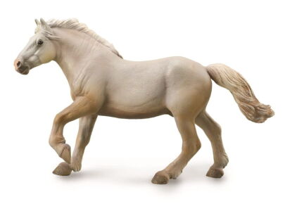 COLLECTA 88846 KOŃ AMERICAN CREAM DRAFT, OGIER GALOPUJĄCY XL