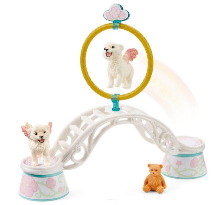 Schleich TRENING SKRZYDLATYCH LWIĄTEK (Schleich 42524)