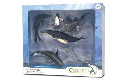 COLLECTA 84050 ZESTAW 6 ZWIERZĄT MORSKICH W OPAKOWANIU