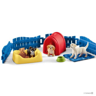Schleich SZCZENIAK Z POSŁANIEM (Schleich 42480)