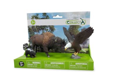 COLLECTA 84223 ZESTAW 3 DZIKICH ZWIERZĄT W OPAKOWANIU