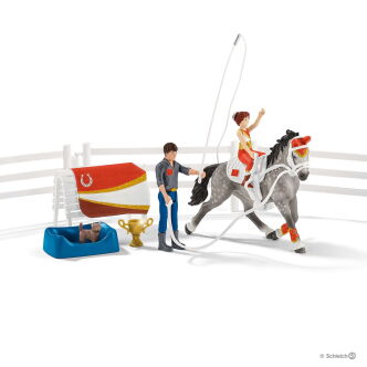 Schleich HORSE CLUB ZESTAW DO WOLTYŻERKI MII (Schleich 42443)