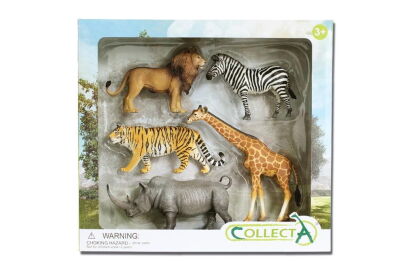 COLLECTA 84108 ZESTAW 5 DZIKICH ZWIERZĄT W OPAKOWANIU