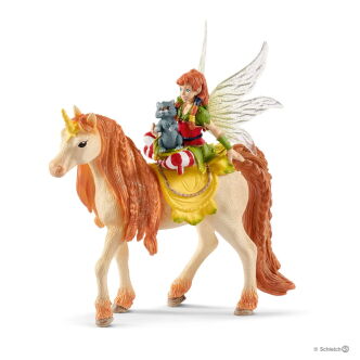 Schleich WRÓŻKA MARWEEN Z MIGOCZĄCYM JEDNOROŻCEM (Schleich 70567)