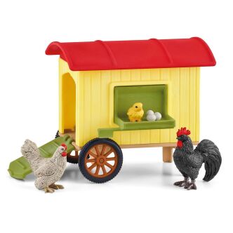 Schleich PRZENOŚNY KURNIK Farm World (Schleich 42572)