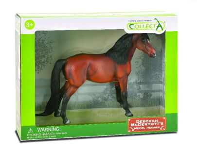 COLLECTA 84047 KOŃ MORGAN KLACZ GNIADA W OPAKOWANIU PREZENTOWYM DELUXE SKALA 1:12 / MORGAN MARE BAY WITH BOX – DELUXE 1:12 SCALE