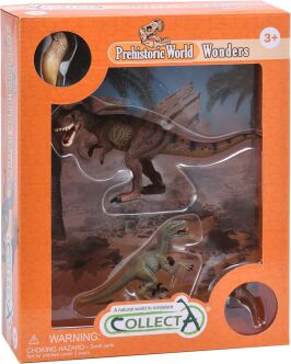 COLLECTA 89126 ZESTAW 2 DINOZAURÓW W OPAKOWANIU PREZENTOWYM