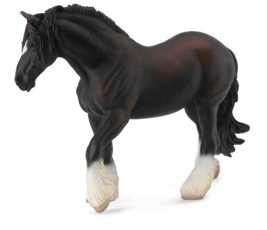 COLLECTA 88582 KLACZ RASY SHIRE KARA XL / SHIRE HORSE MARE BLACK