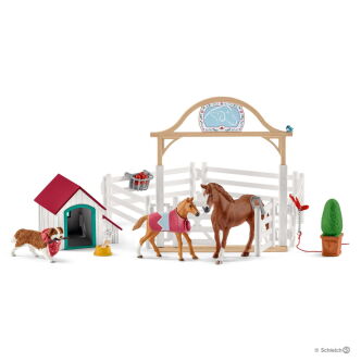 Schlech HORSE CLUB - GOŚCIE HANNAH Z SUCZKĄ RUBY (Schlech 42458)