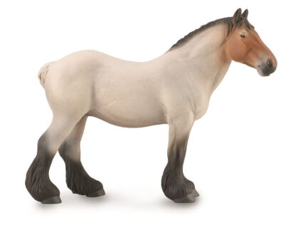 COLLECTA 88892 KOŃ HOLENDERSKI ZIMNOKRWISTY KLACZ DERESZOWATA XL / DUTCH DRAFT MARE ROAN