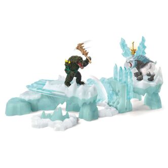 Schleich ATAK NA LODOWĄ FORTECĘ, ELDRADOR (Schleich 42497)