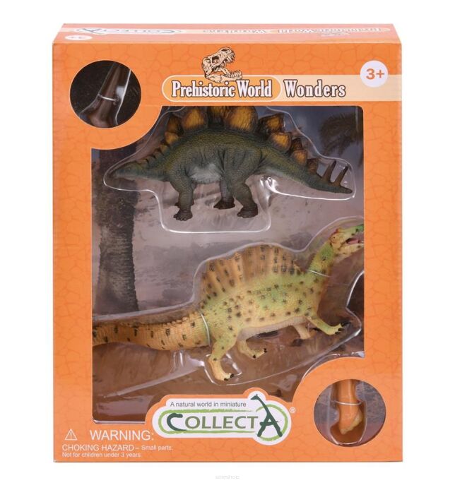 COLLECTA 89876 ZESTAW SINOZAUR I STEGOZAUR