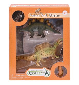 COLLECTA 89876 ZESTAW SINOZAUR I STEGOZAUR