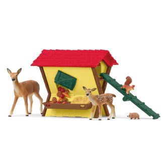 Schleich KARMIENIE LEŚNYCH ZWIERZĄT Farm World (Schleich 42658)