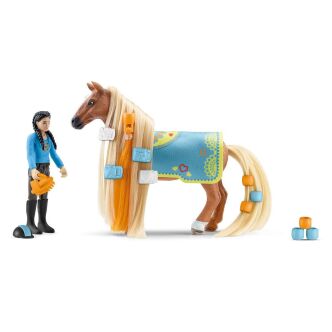 Schleich ZESTAW STARTOWY Z KIM I CARAMELO Sofia's Beauties Horse Club (Schleich 42585)
