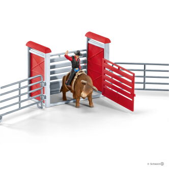 Schleich KOWBOJ UJEŻDŻAJĄCY BYKA (Schleich 41419)