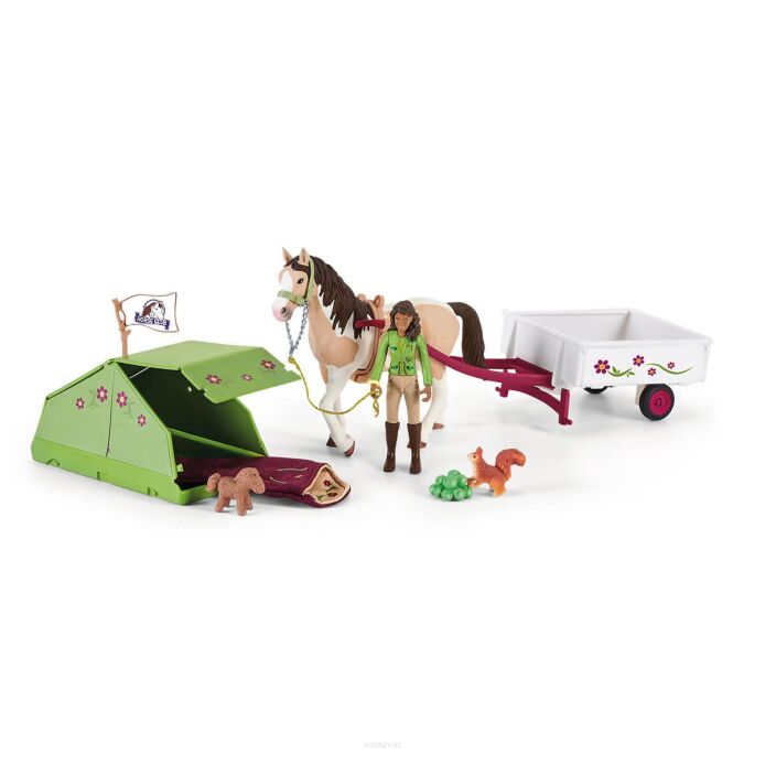 Schleich SARAH I WYCIECZKA KEMPINGOWA, HORSE CLUB (Schleich 42533)