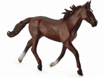COLLECTA 88644 OGIER KŁUSAK AMERYKAŃSKI KASZTANOWATY XL / STANDARDBRED PACER STALLION ( 88644)