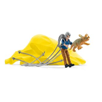 Schleich EKIPA RATOWNIKÓW ZE SPADOCHRONAMI Dinosaurs (Schleich 41471)