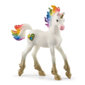 Schleich TĘCZOWY JEDNOROŻEC, ŹREBIĘ Bayala (Schleich 70727)