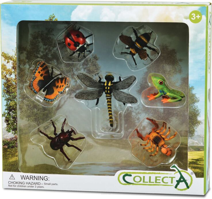 COLLECTA 89268 ZESTAW 7 OWADÓW W OPAKOWANIU