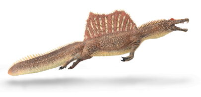 COLLECTA 88944 SPINOZAUR PŁYNĄCY  Z RUCHOMĄ SZCZĘKĄ SKALA 1:40 DELUXE