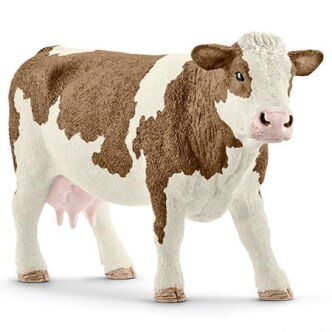 Schleich KROWA RASY SIMENTALSKIEJ FLECKVIEH (Schleich 13801)
