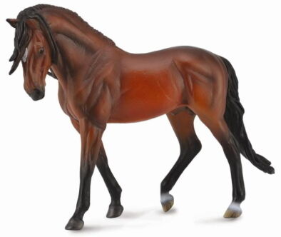 COLLECTA 88630 OGIER ANDALUZYJSKI GNIADY DE LUXE 1:12 /  ANDALUSIAN STALLION BRIGHT BAY