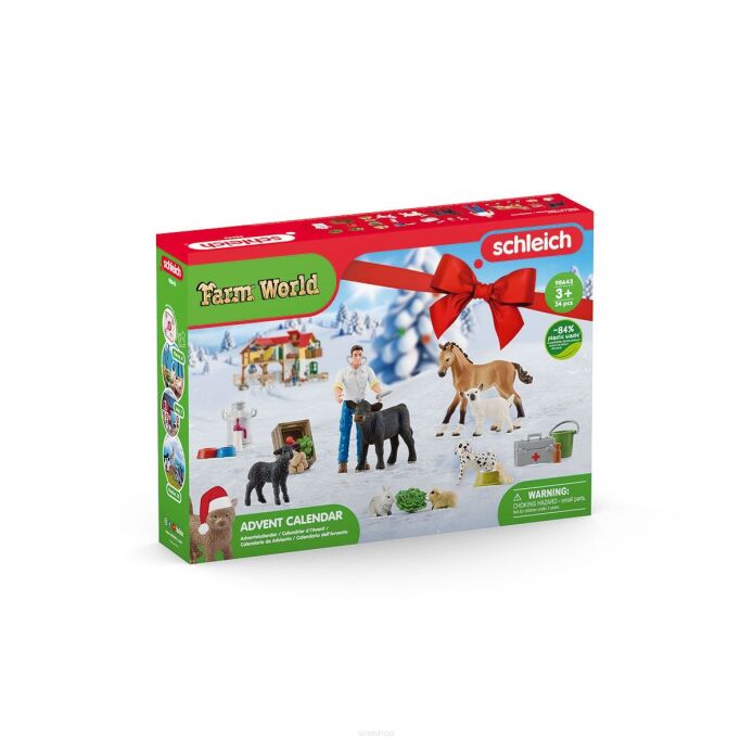 Schleich  KALENDARZ ADWENTOWY 2022 FARM WORLD (Schleich 98643)