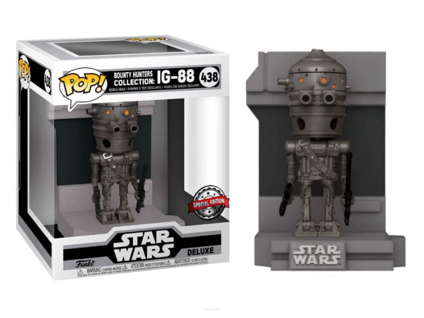 FUNKO POP! STAR WARS DELUXE Bounty Hunters Collection - IG-88 (56106)