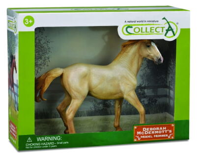 COLLECTA 89807 KOŃ MUSTANG PALOMINO DELUXE SKALA 1:12 W OPAKOWANIU / MUSTANG STALLION PALOMINO