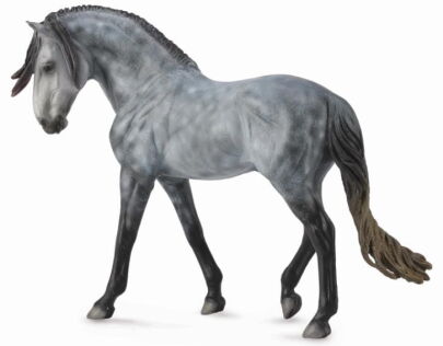 COLLECTA 88631 OGIER ANDALUZYJSKI SIWY DE LUXE 1:12 /  ANDALUSIAN STALLION DARK DEPPLE GREY