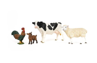Schleich ZESTAW STARTOWY FARM WORLD - ZESTAW 4 ZWIERĄT Z FARMY Farm World (Schleich 42729)