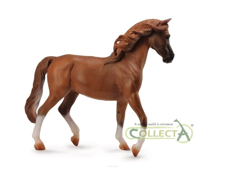 COLLECTA 88746 KLACZ CZYSTEJ KRWI ARABSKIEJ KASZTANOWATA DELUXE SKALA 1:12 / ARABIAN MARE CHETNUT DELUXE 1:12 SCALE