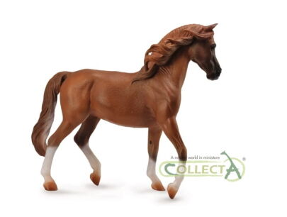 COLLECTA 88746 KLACZ CZYSTEJ KRWI ARABSKIEJ KASZTANOWATA DELUXE SKALA 1:12 / ARABIAN MARE CHETNUT DELUXE 1:12 SCALE