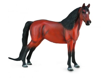 COLLECTA 88813 KOŃ MORGAN KLACZ GNIADA DELUXE SKALA 1:12 / MORGAN MARE BAY DELUXE 1:12 SCALE