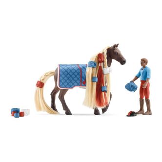 Schleich ZESTAW STARTOWY Z LEO I ROCKY'M Sofia's Beauties Horse Club (Schleich 42586)