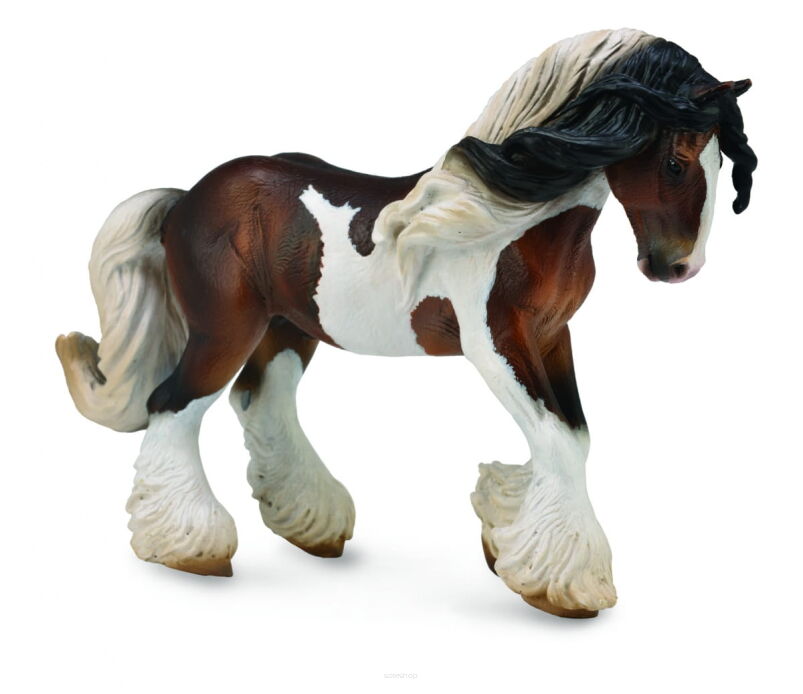 COLLECTA 88794 OGIER RASY TINKER ŁACIATY XL / TINKER STALLION PIEBALD