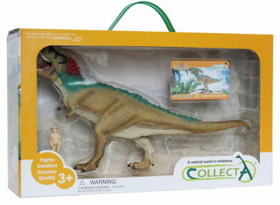COLLECTA 84048 TYRANOZAUR REX PIERZASTY Z RUCHOMĄ SZCZĘKĄ SKALA 1:40 (DELUXE) W OPAKOWANIU