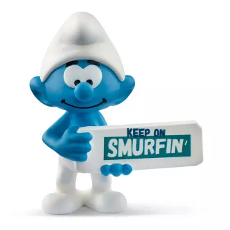 Schleich SMERF Z NAPISEM "SMERFUJ Z NAMI" (Schleich 20843)