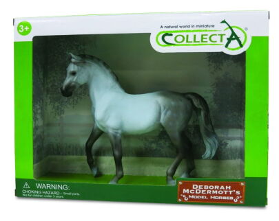 COLLECTA 89885 KLACZ CZYSTEJ KRWI ARABSKIEJ SIWA DELUXE SKALA 1:12 W OPAKOWANIU / ARABIAN MARE GREY