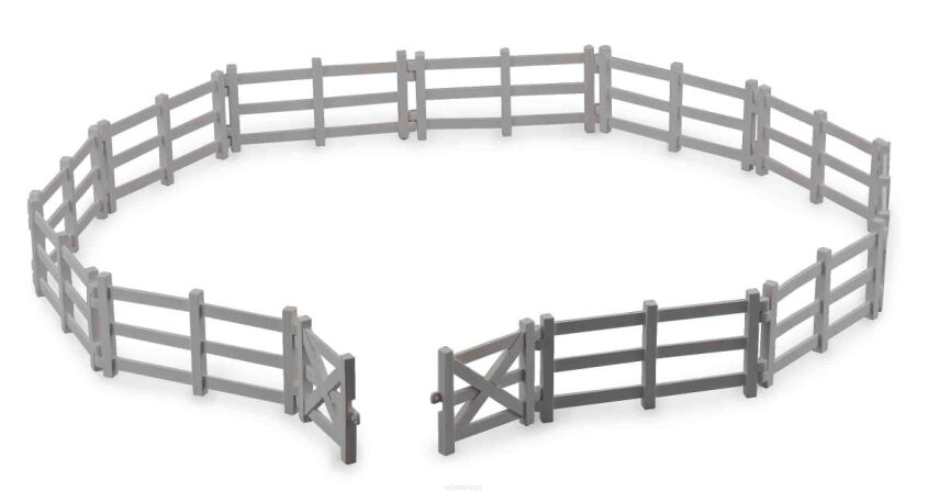 COLLECTA 89471 ZESTAW OGRODZENIE Z BRAMĄ BIAŁE