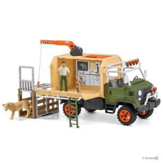 Schleich DUŻA CIĘŻARÓWKA DO RATOWANIA ZWIERZĄT (Schleich 42475)