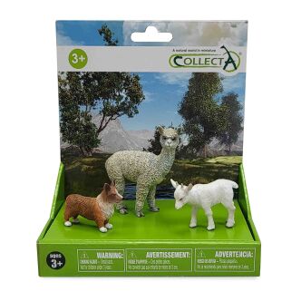 COLLECTA 84215 ZESTAW 3 ZWIERZĄT NA FARMIE W OPAKOWANIU
